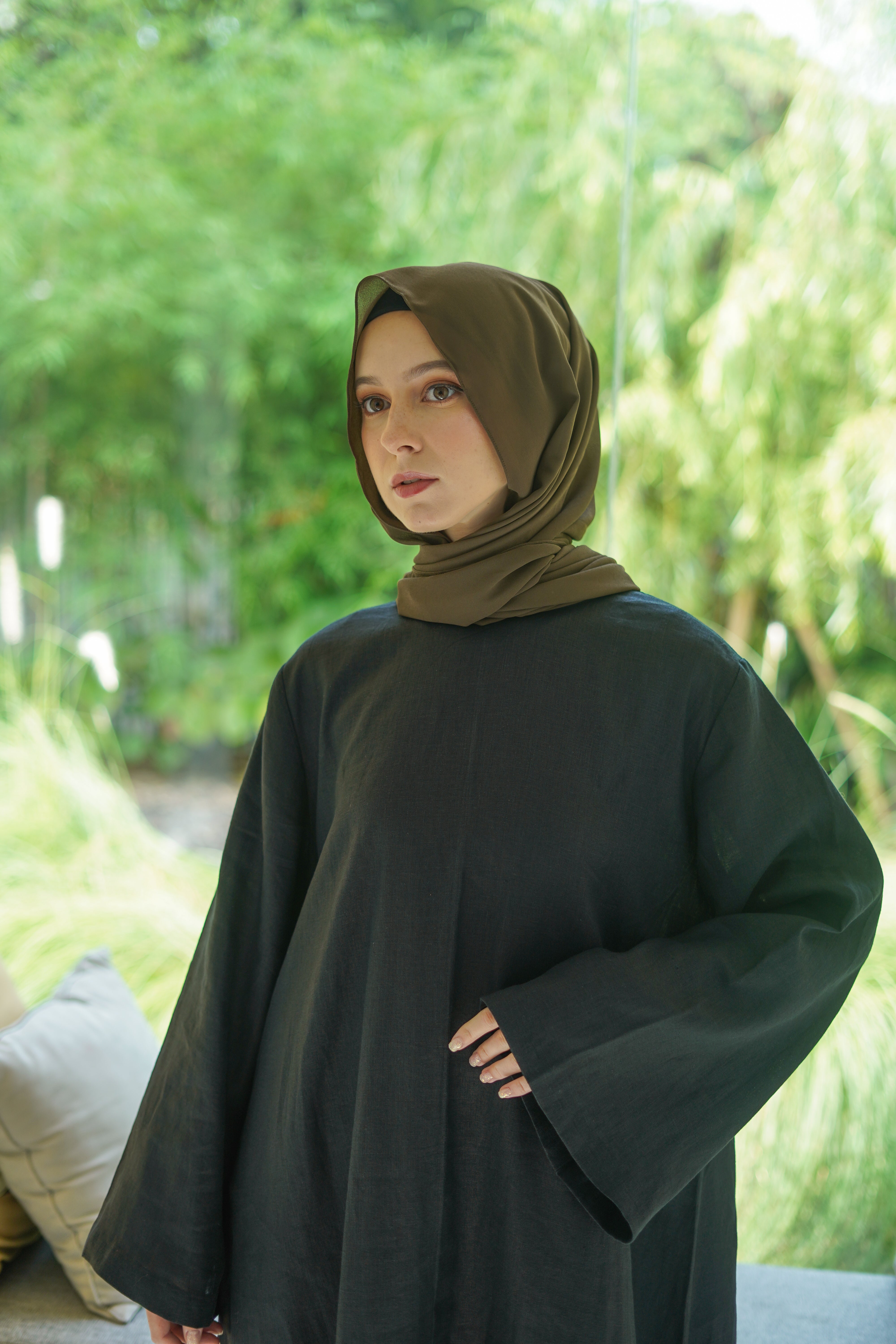 Khadijah Classic Black Abaya Abaya Sister Khadijah Classic Black Abaya Abaya Sister